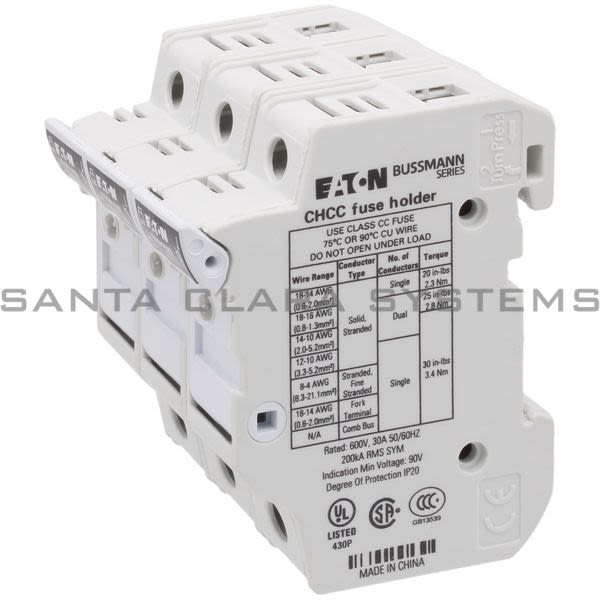 Bussmann CHCC3DIU Fuse Holder Product Image