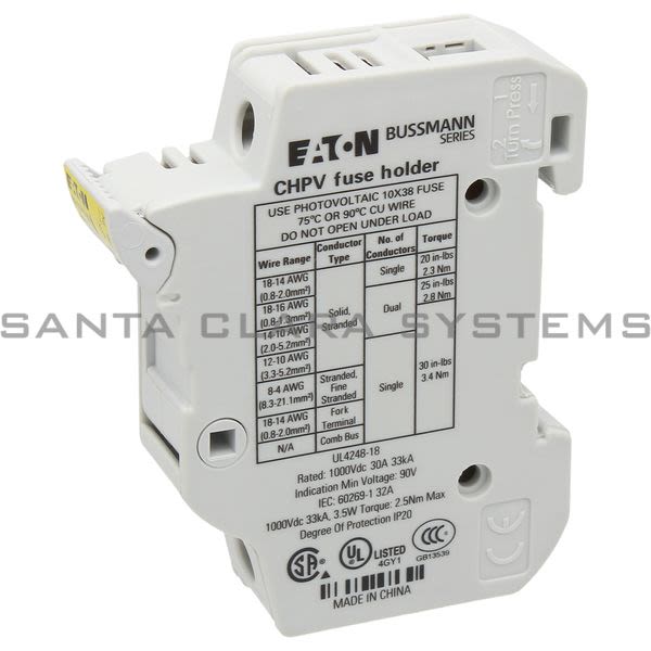 Bussmann CHPV1U Modular Fuse Holder Product Image