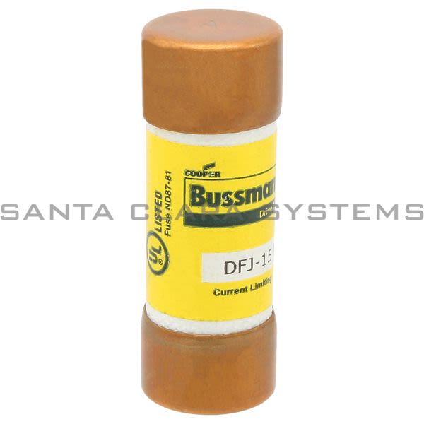 Bussmann DFJ-15  Fuse Product Image