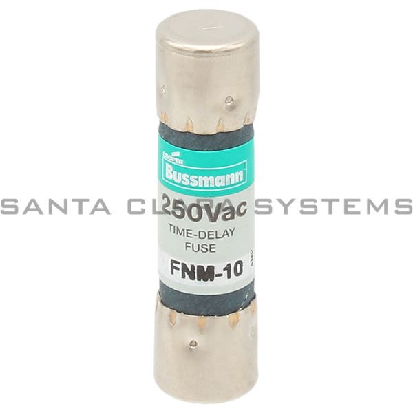 Bussmann FNM-10 250V Midget Td Fuse Product Image