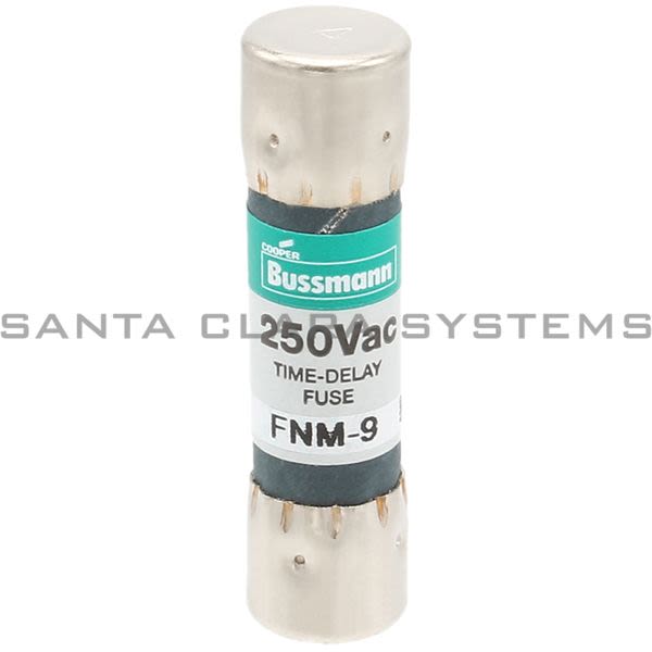 Bussmann FNM-9 250V Midget Td Fuse Product Image