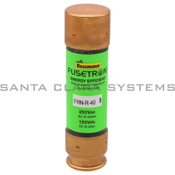 Bussmann FRN-R-40 250V RK5 Td Fuse Product Image