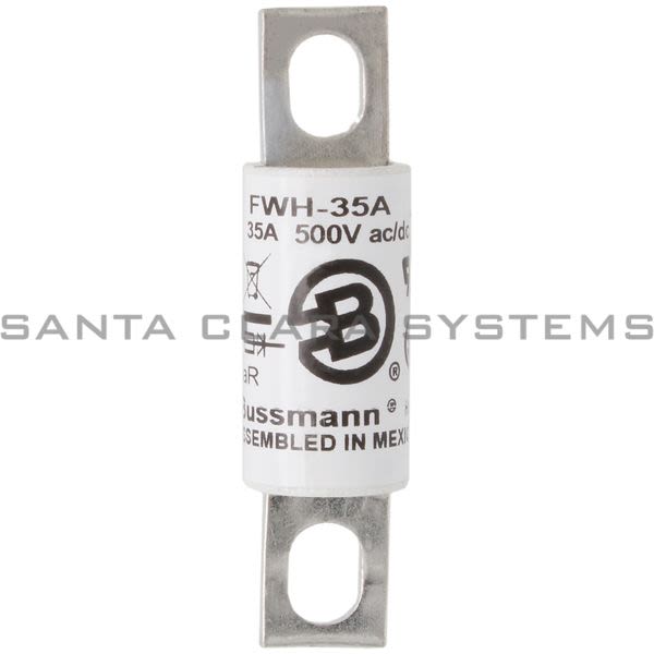 Bussmann FWH-35A 35A 500V AC/DC Semiconductor Fuse Product Image