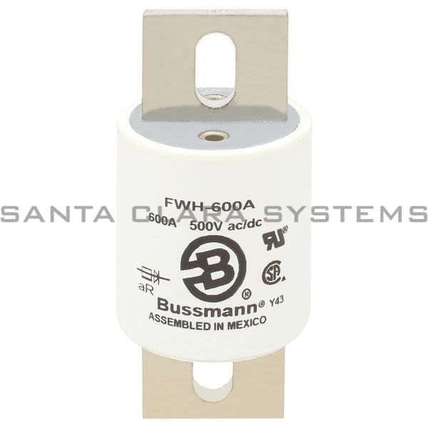 Bussmann FWH-600A 500V/ 600 A Fusetron Fuse Product Image