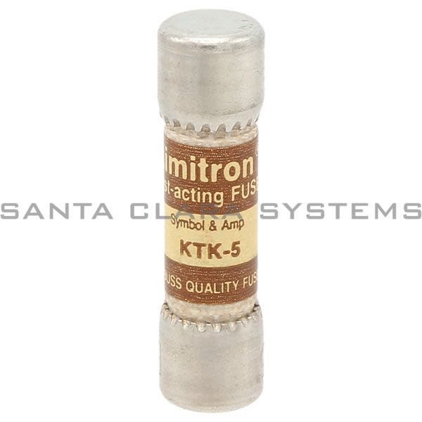 Bussmann KTK-5 600V Midget Fuse | 5 A | Limitron Product Image