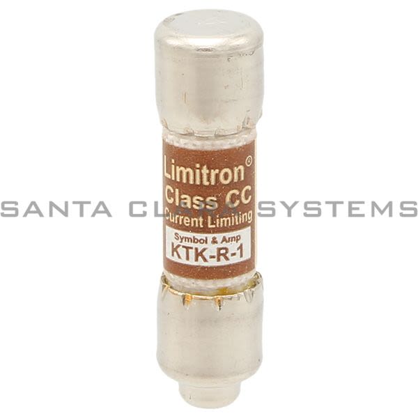 Bussmann KTK-R-1 600V Midget Fuse | 1 A Product Image