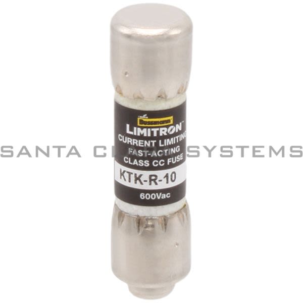 Bussmann KTK-R-10 600V Midget Fuse | 10 A Product Image