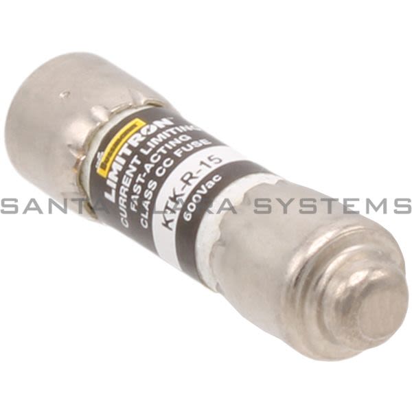 Bussmann KTK-R-15 600V Midget Fuse | 15 A Product Image