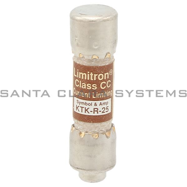 Bussmann KTK-R-25 600V Midget Fuse | 25 A Product Image