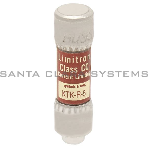 Bussmann KTK-R-5 600V Midget Fuse | 5 A Product Image