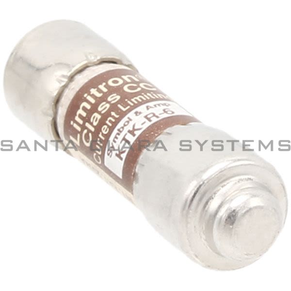Bussmann KTK-R-6  600V Midget Fuse | 6 A Product Image