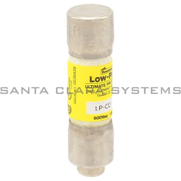 Bussmann LP-CC-15 Low-Peak CC Td Fuse Product Image