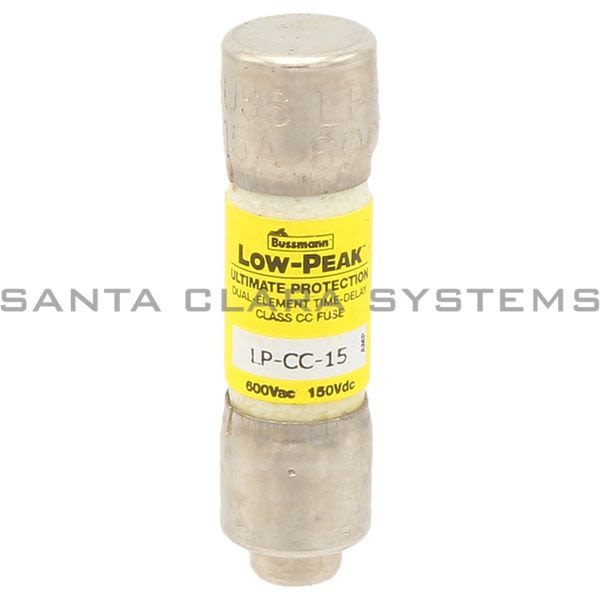 Bussmann LP-CC-15 Low-Peak CC Td Fuse Product Image