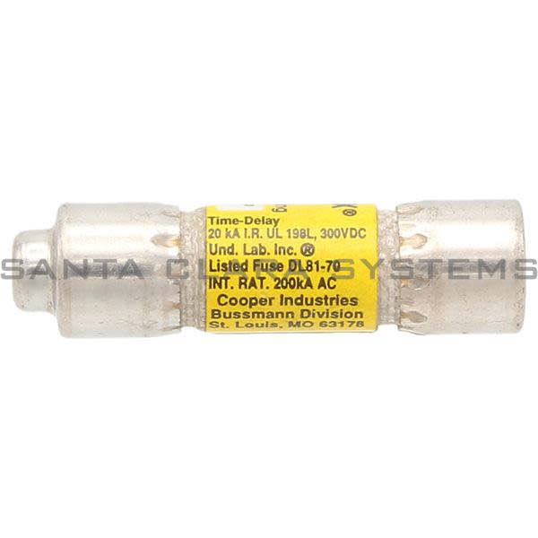 Bussmann LP-CC-20 Low-Peak Class CC current-limiting, time-delay fuses. Timedelay - 12 seconds (minimum) at 200% of rated current Product Image