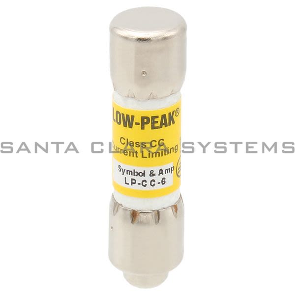 Bussmann LP-CC-6 Low-Peak CC Td Fuse Product Image