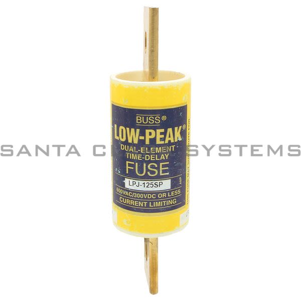 Bussmann LPJ-125SP Fuse Low Peak Class J T/D Product Image
