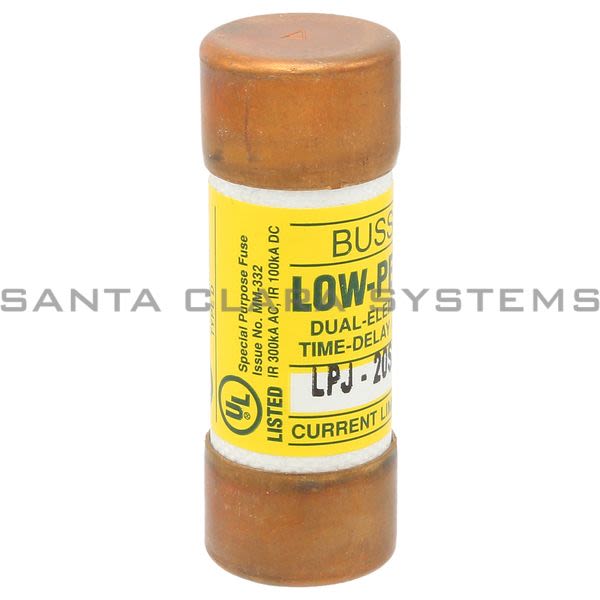 Bussmann LPJ-20SP 600V J Td Fuse Product Image