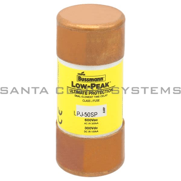 Bussmann LPJ-50SP 600V J Td Fuse Product Image
