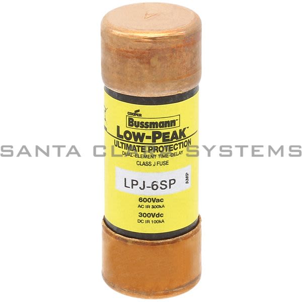 Bussmann LPJ-6SP 600V J Td Fuse Product Image