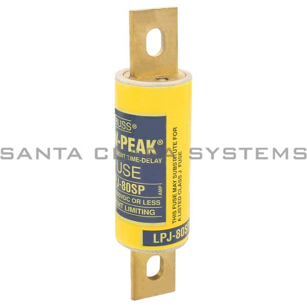 Bussmann LPJ-80SP Fuse Low-Peak Class J T/D Product Image