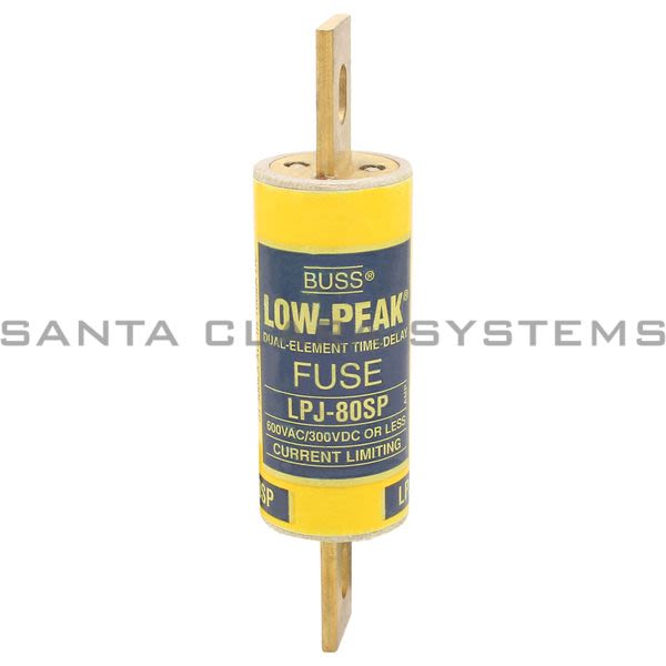 Bussmann LPJ-80SP Fuse Low-Peak Class J T/D Product Image