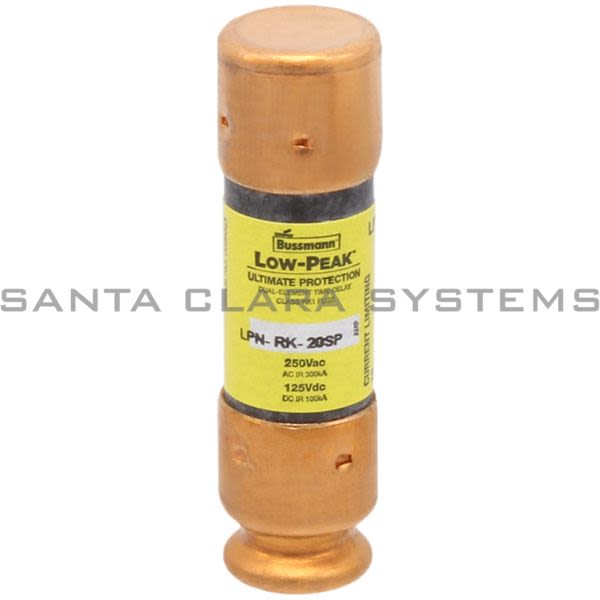 Bussmann LPN-RK-20SP Fuse 20 amp Product Image