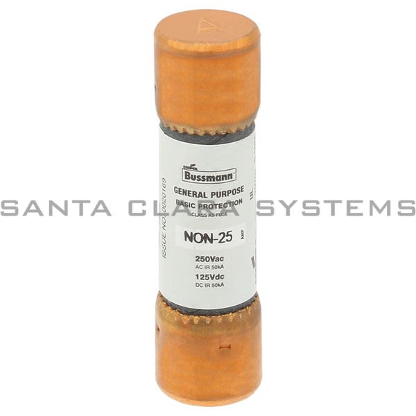 Bussmann NON-25 Fuse Product Image