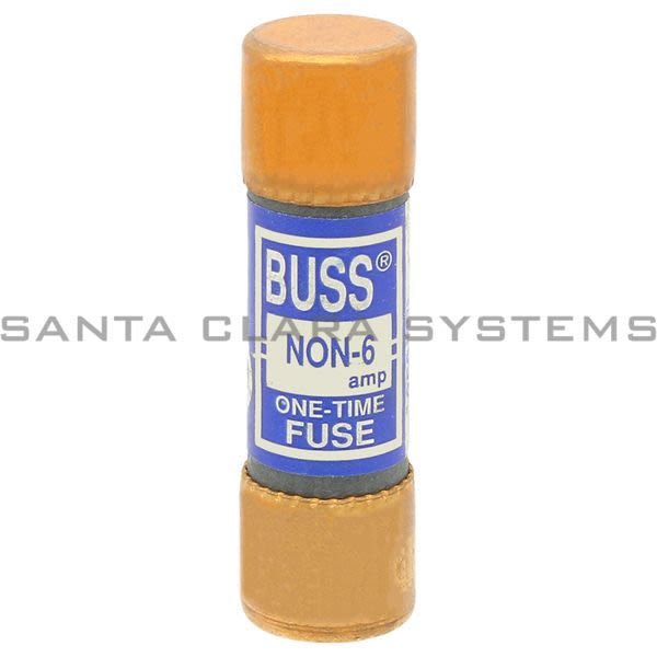 Bussmann NON-6 250V Class H Fuse Product Image