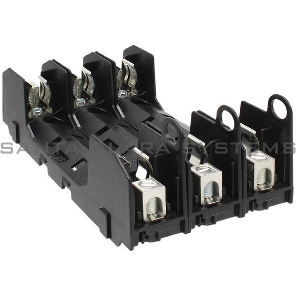 Bussmann RM60030-3CR Fuse Holder 600V / 30A 3P Class-R Fuse Block Product Image