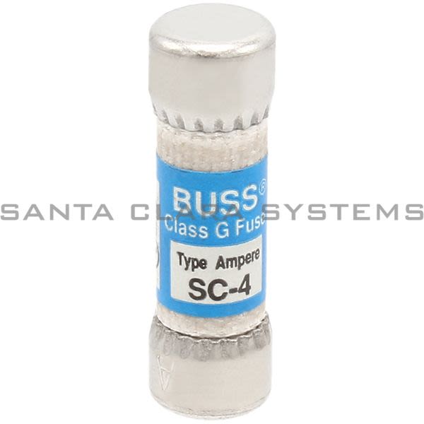 Bussmann SC-4 600V Class G Fuse Product Image