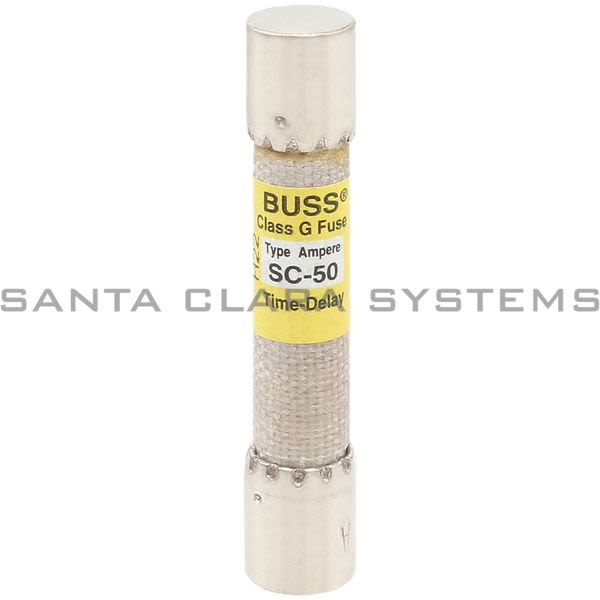 Bussmann SC-50 300V Class G Fuse Product Image