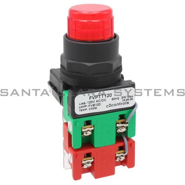 C3 Controls FVPTT120-IPBCRD Indicator Light Product Image