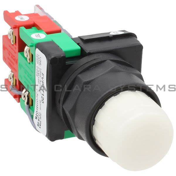 C3 Controls FVPTT120-IPBCWE  Pushbutton | White Product Image