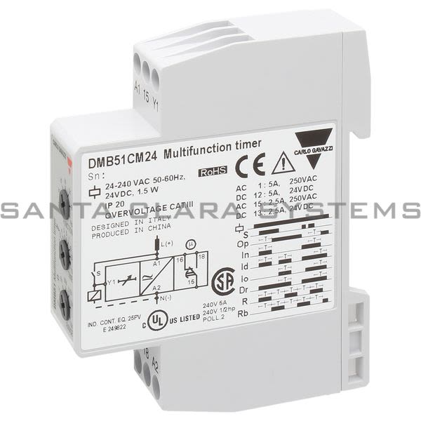 Carlo Gavazzi DMB51CM24 Multifunction Timer Product Image