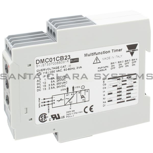 Carlo Gavazzi DMC01CB23 Multifunction Timer Product Image