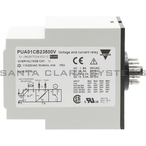 Carlo Gavazzi PUA01CB23500V Level Relay Product Image