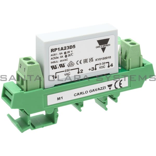 Carlo Gavazzi RP1A23D5M1 SSR Relay Assembly Product Image