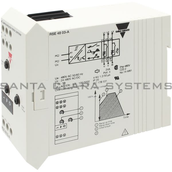 Carlo Gavazzi RSE4803-A Semiconductor Motor Controller Product Image