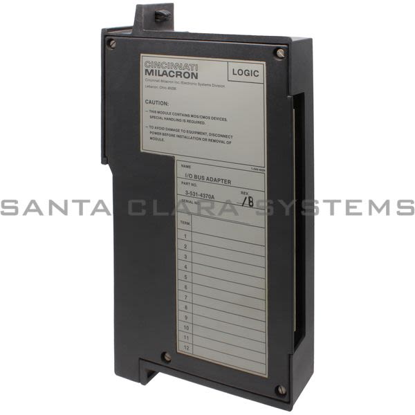 Cincinnati Milacron 3-531-4370A I/O Bus Adapter Product Image