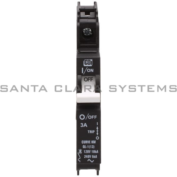 Circuit Breaker Industries QL-1-13-DM-KM-3A Circuit Breaker | QL18KM03 Product Image