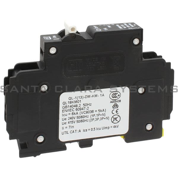 Circuit Breaker Industries QL18KM01 Circuit Breaker | QL-1(13)-DM-KM-1A Product Image