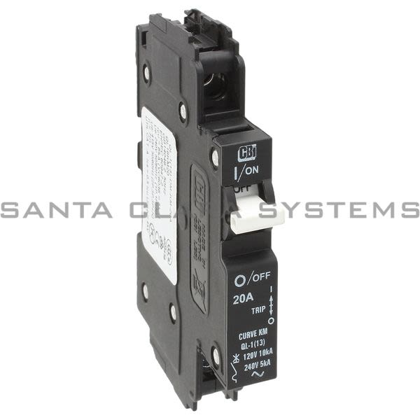 Circuit Breaker Industries QL18KM20 Circuit Breaker | QL-1(13)-DM-KM-20A Product Image
