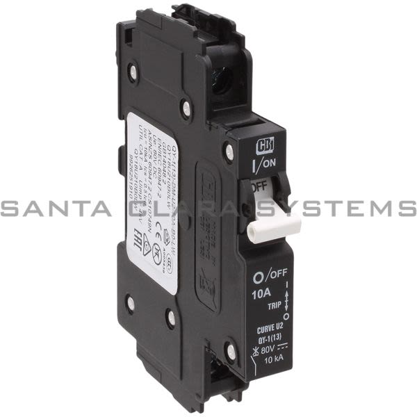 Circuit Breaker Industries QY-1-13-DM-U2-10A-B0-LW Circuit Breaker | QY18U210B0LW Product Image