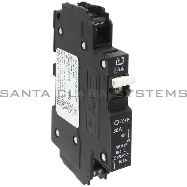Circuit Breaker Industries QY-1-13-DM-U2-30A-B1 Circuit Breaker Product Image