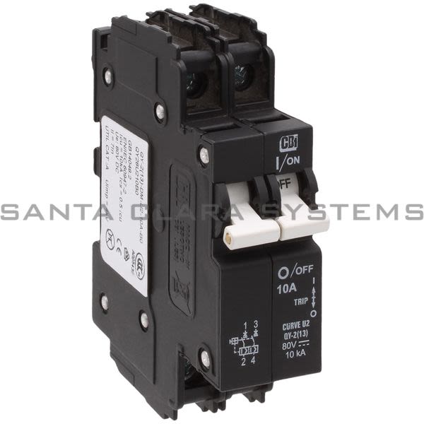 Circuit Breaker Industries QY-2-13-DM-U2-10A-B0 Circuit Breaker | QY28U210B0 Product Image