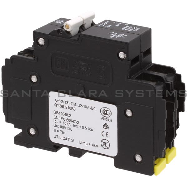 Circuit Breaker Industries QY-2-13-DM-U2-10A-B0 Circuit Breaker | QY28U210B0 Product Image
