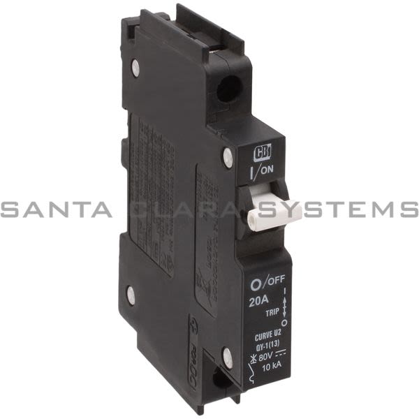 Circuit Breaker Industries QY18U220B0 Circuit Breaker | QY-1(13)-DM-U2-20A-B0 Product Image