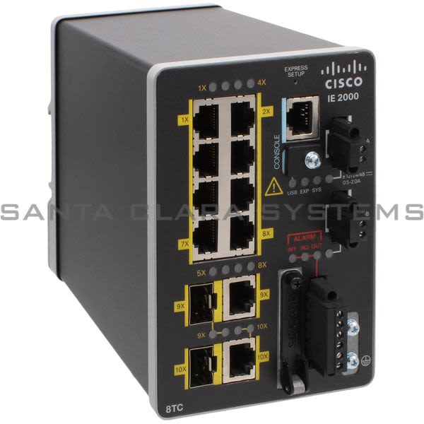 Cisco IE-2000-8TC-B Ethernet Switch Product Image