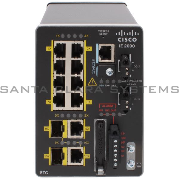 Cisco IE-2000-8TC-B Ethernet Switch Product Image