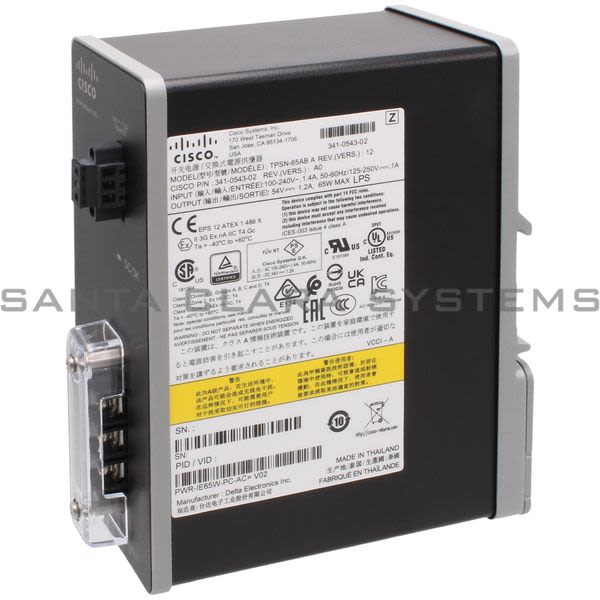 Cisco PWR-IE65W-PC-AC  Power Supply Product Image